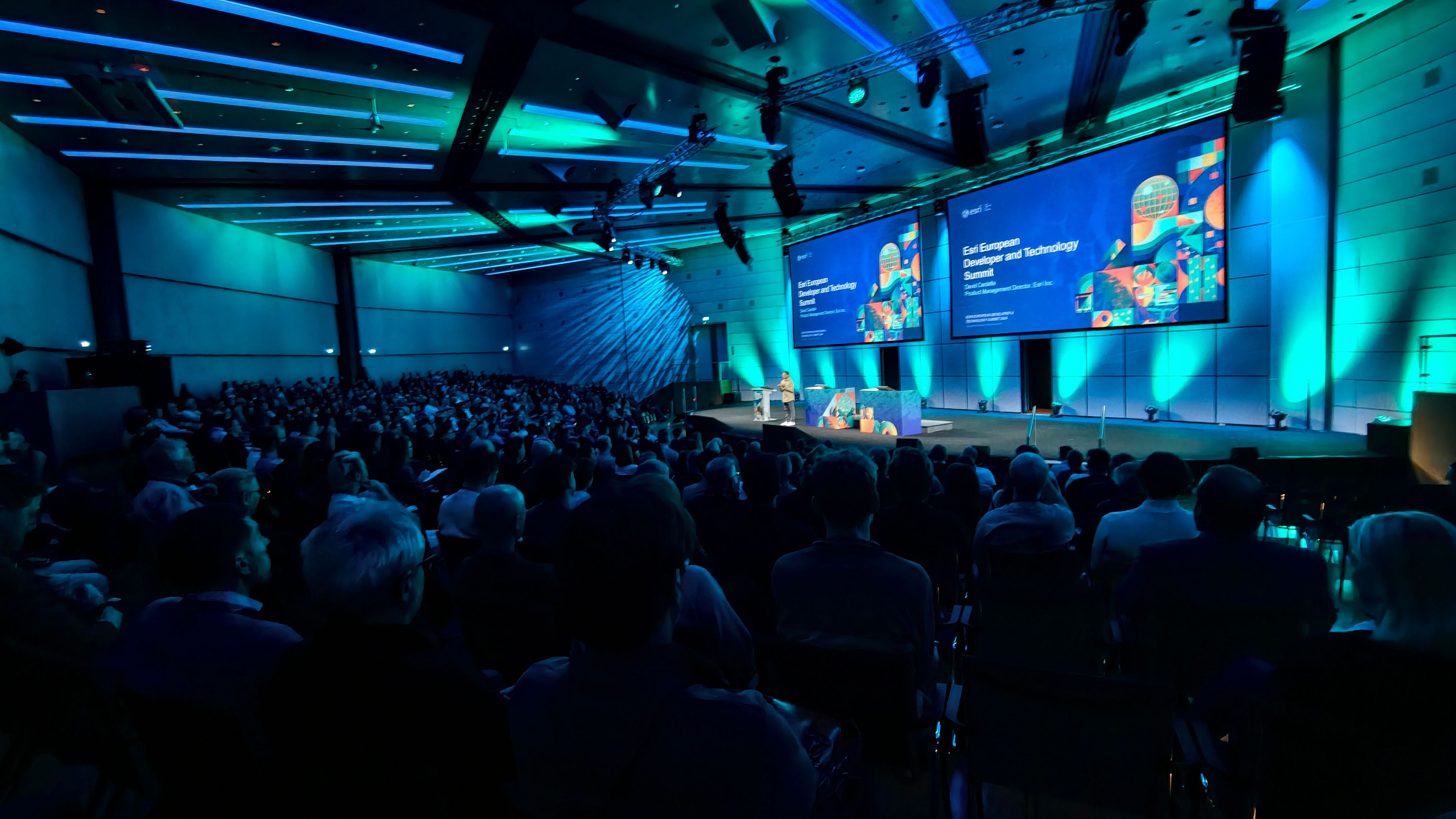David Cardella presenting at the DevTech summit